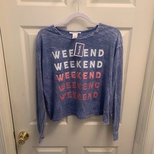 WEEKEND long sleeve shirt